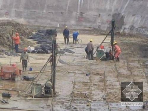 复兴我公司承建北京房山区水池地基注浆加固工程